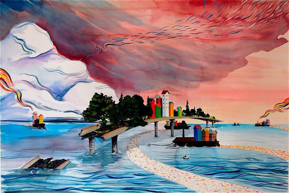 587x391 Three Questions On Climate Change - Climate Change Painting