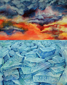 Climate Change Painting at PaintingValley.com | Explore collection of ...