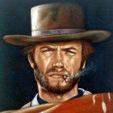 Clint Eastwood Painting at PaintingValley.com | Explore collection of ...