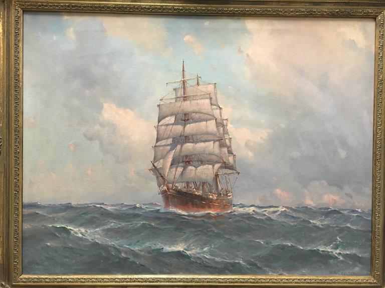 768x576 William Alexander Coulter - Clipper Ship Painting