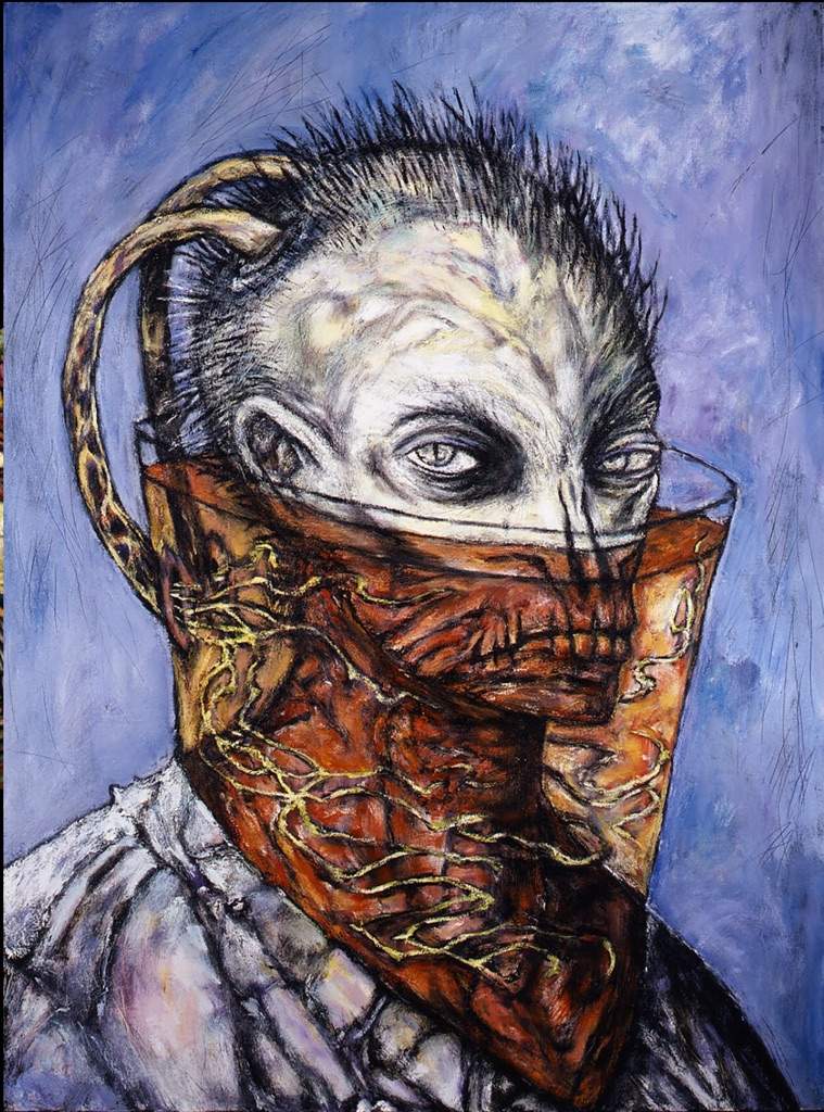 759x1024 Clive Barker Art Horror Amino - Clive Barker Painting