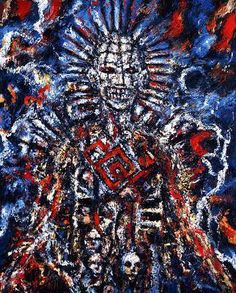 236x293 The Tribe Of Tarrie Cats By Clive Barker Paintings I Like - Clive Barker Painting