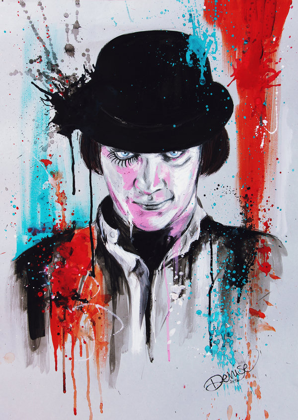 Clockwork Orange Painting at PaintingValley.com | Explore collection of ...