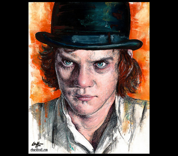 Clockwork Orange Painting at PaintingValley.com | Explore collection of ...