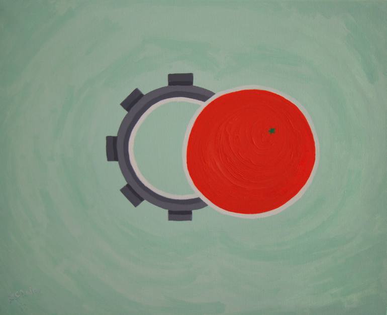 770x628 Saatchi Art A Clockwork Orange Painting By Martin Mcauley - Clockwork Orange Painting