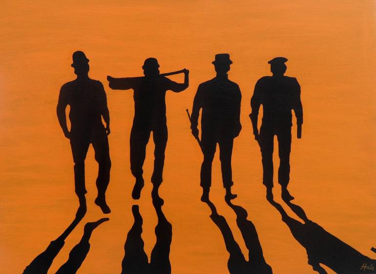 770x562 Saatchi Art A Clockwork Orange Painting By Tim Hale - Clockwork Orange Painting