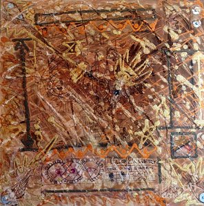 296x300 Clockwork Orange Art - Clockwork Painting