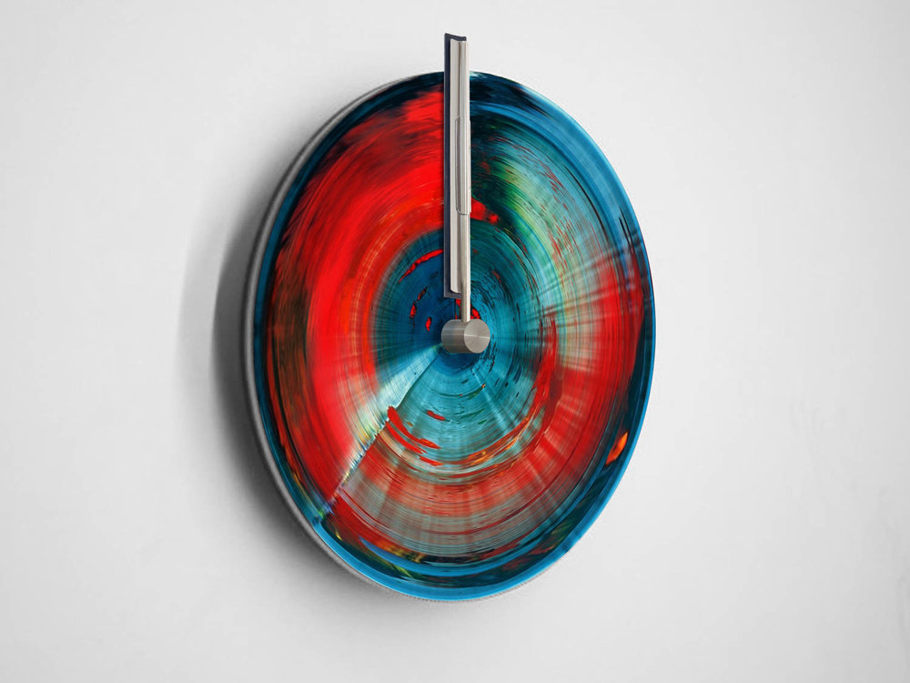 1000x750 Like Clockwork Let This Oil Paint Squeegee Clock Make You A New - Clockwork Painting