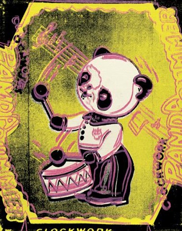 370x470 Toy Painting Clockwork Panda Drummer By Andy Warhol On Artnet - Clockwork Painting