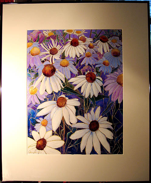 498x600 Coneflower In Cloisonne ~ Reactivated Thread [Archive] - Cloisonne Painting
