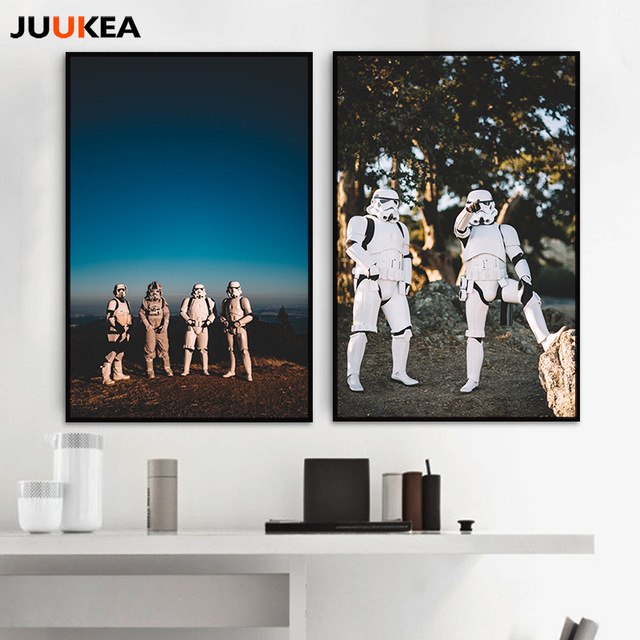 640x640 Pop Star Wars Clone Trooper Stormtrooper, Boys Gift Game Movie - Clone Painting