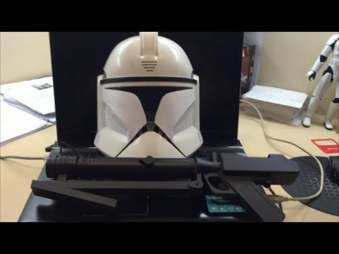 480x360 Painting A Clone Trooper Dc 15s Blaster Carbine !!! - Clone Trooper Painting
