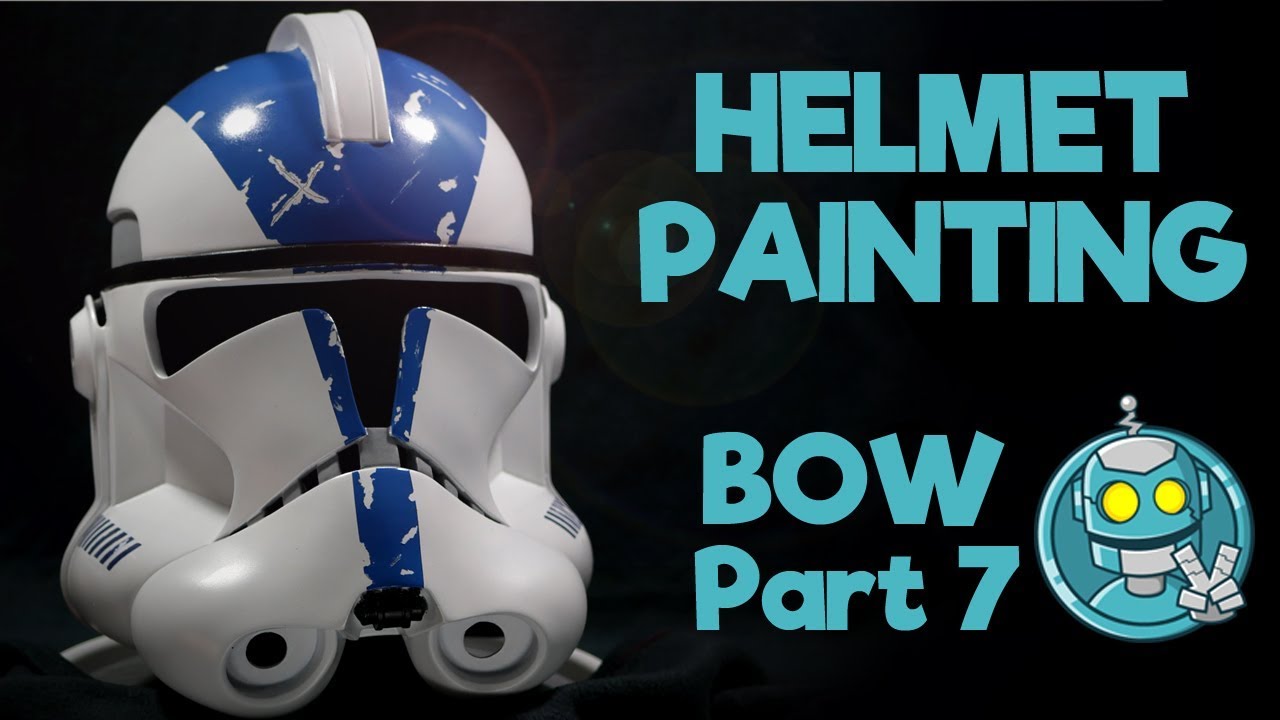 1280x720 Star Wars Painting A Clone Trooper Helmet - Clone Trooper Painting