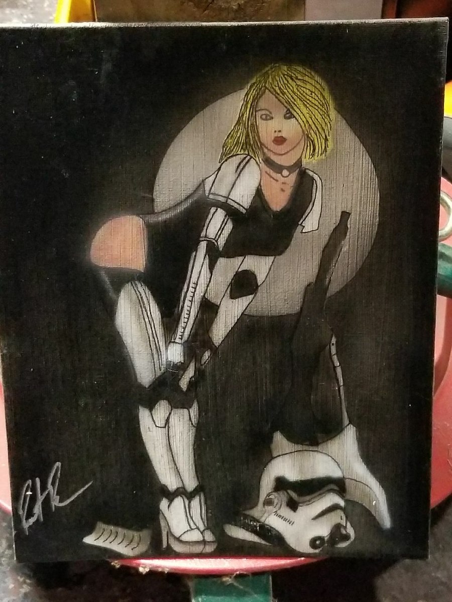900x1200 Used Female Clone Trooper Painting For Sale In San Antonio - Clone Trooper Painting