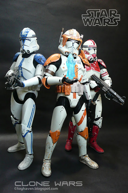 427x640 Toyhaven Sideshow Collectibles 16 Scale 12 Inch Clone Troopers - Clone Trooper Painting