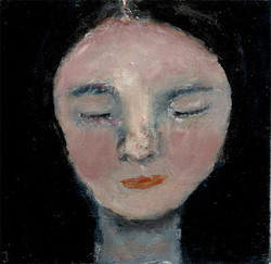 250x243 Closed Eyes Paintings - Closed Eyes Painting
