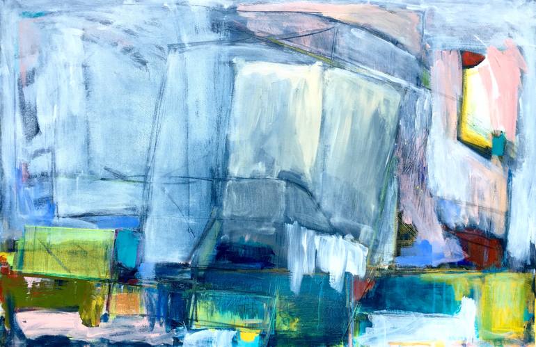 770x499 Saatchi Art On The Clothesline Painting By Sarah Trundle - Clothesline Painting