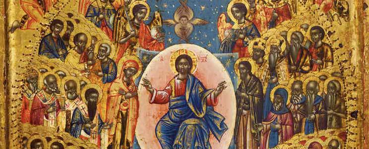 744x302 A Great Cloud Of Witnesses Philippine Missionphilippine Mission - Cloud Of Witnesses Painting