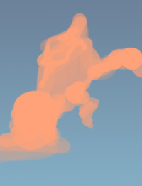 200x262 Painting Clouds - Cloud Painting