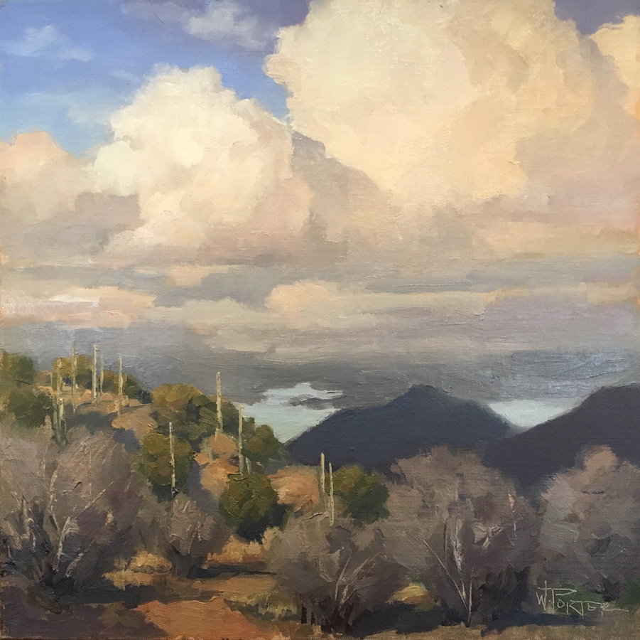901x900 The How Of Painting Clouds And Sky - Cloud Painting