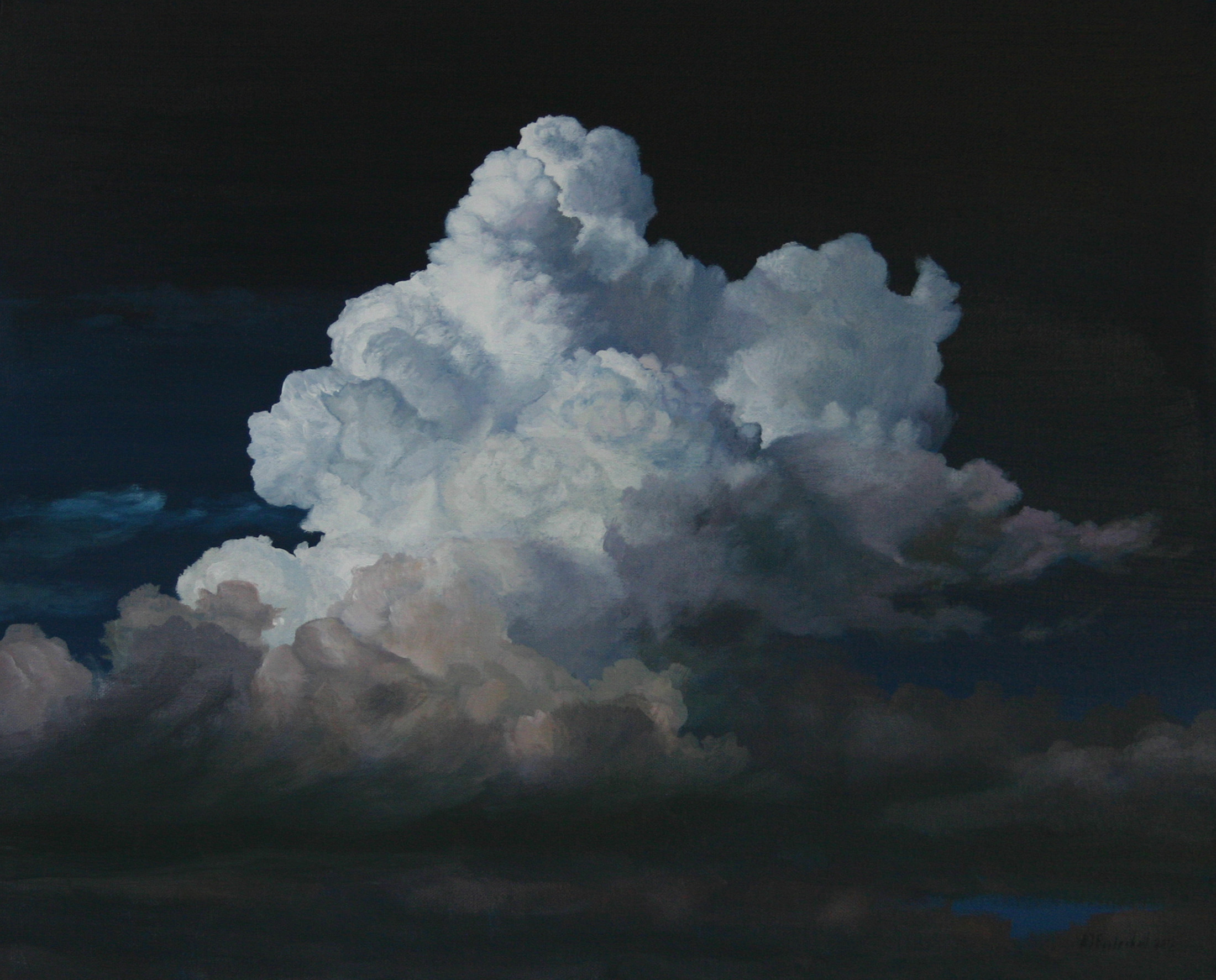 2200x1773 Paintings Of Clouds The Mural Works - Cloud Painting