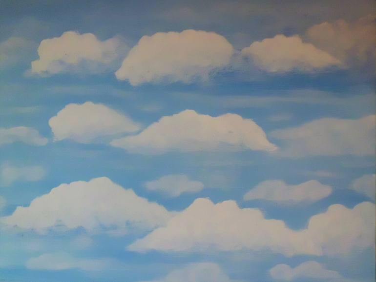 Cloudy Sky Painting at PaintingValley.com | Explore collection of