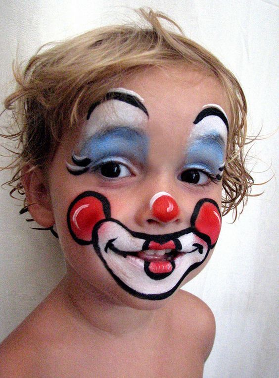 564x763 Idees Gia Ola 60 Face Painting Ideas For Kids Face Painting - Clown Face Painting