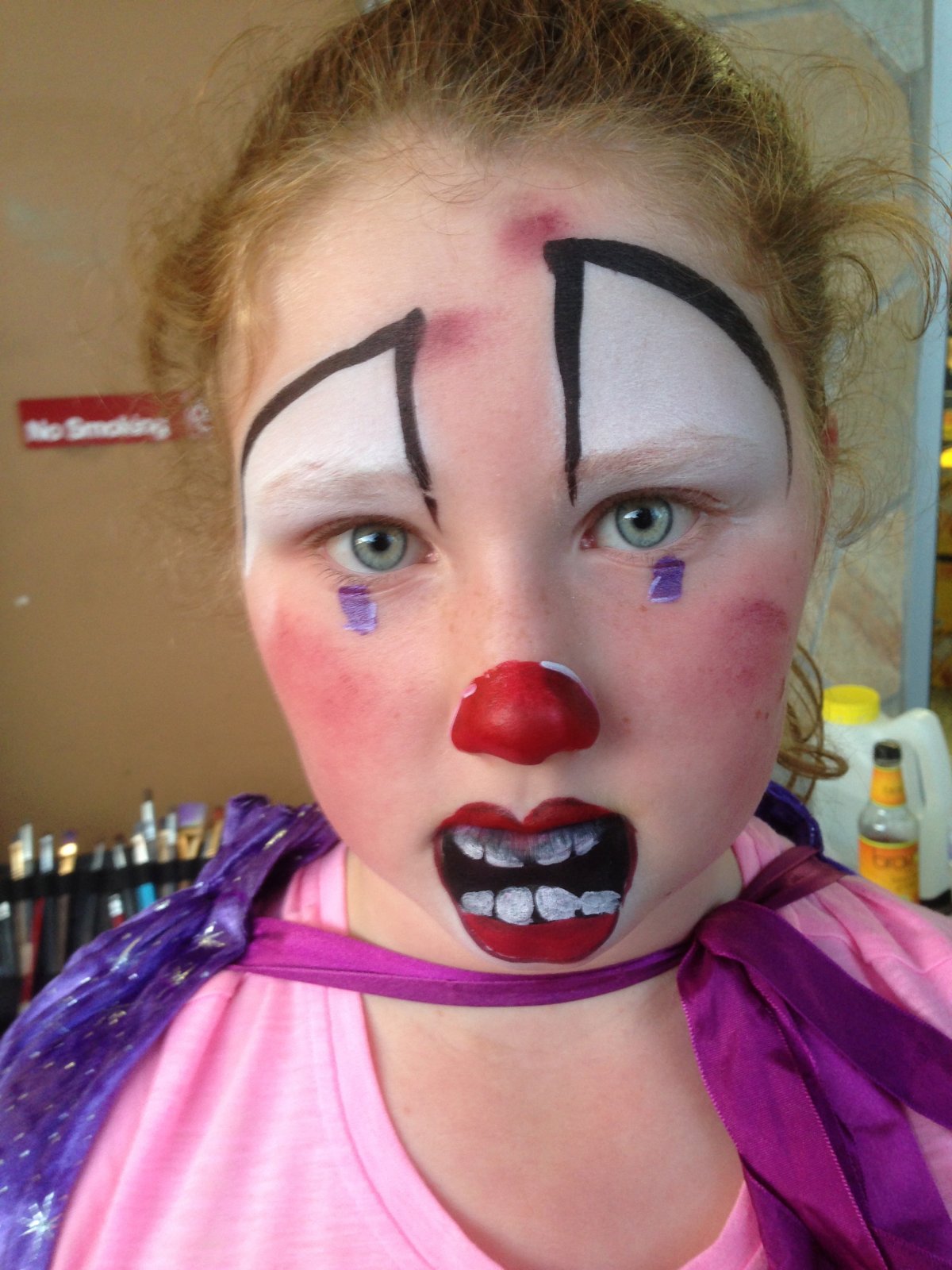 Clown Face Painting at Explore collection of Clown