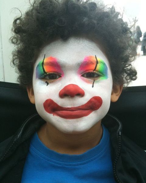 480x600 Interior. Clown Face Paint Images Of Clown Face Painting 51 Best - Clown Face Painting
