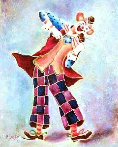 240x300 Clown Paintings For Sale - Clown Oil Painting Canvas