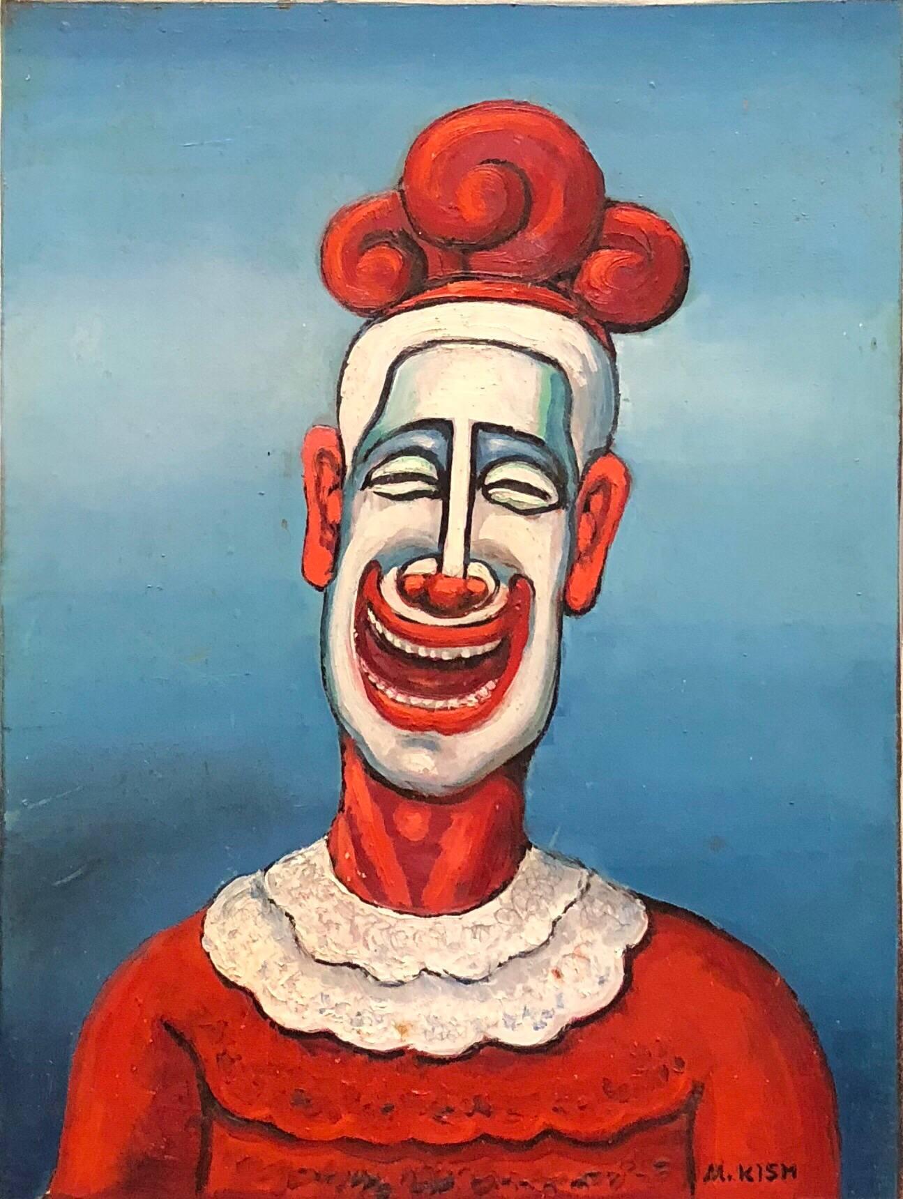 1295x1720 Clown Paintings - Clown Painting
