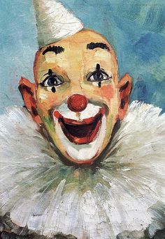 236x343 Famous Clown Oil Paintings - Clown Painting