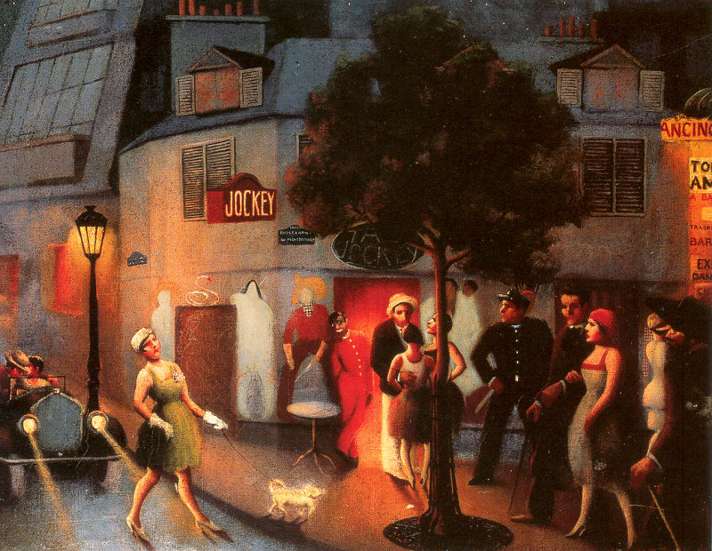 800x620 The Jockey Club By Archibald John John Motel History, Analysis - Club Painting