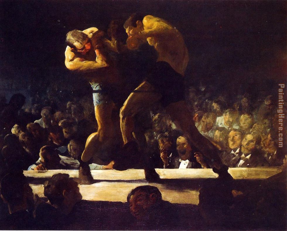 980x791 George Bellows Club Night Painting Anysize 50% Off - Club Painting