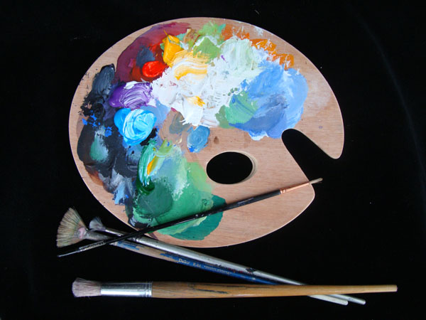 600x450 Colour Theory. Rgb Or Cmyk Colin Ruffell Artist - Cmyk Painting