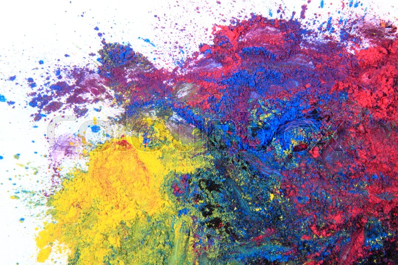800x533 Cmyk Toner Powder (Cyan, Magenta, Yellow, Black) As Nice Color - Cmyk Painting