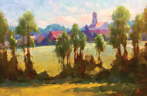 590x385 Painting Instructor Learned By Teaching Joe Bolger Paintings - Cmyk Painting