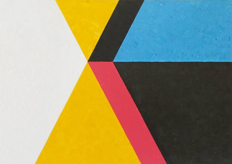 770x542 Saatchi Art Cmyk (Gentleman) Painting By Sergei Shekherov - Cmyk Painting