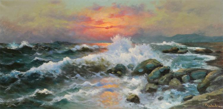 750x368 P Calandra Coastal Painting - Coastal Painting