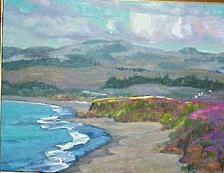 320x247 California Coastal Painting By J.d.slay111 For Sale - Coastal Painting