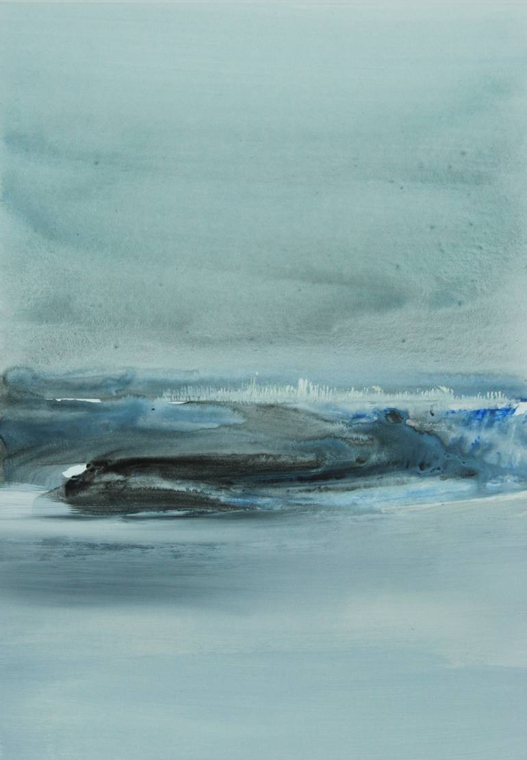 770x1110 Saatchi Art Coastline Painting By Katrin Roth - Coastline Painting