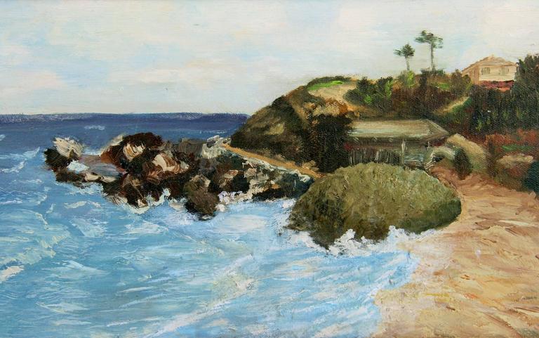 768x481 Unknown - Coastline Painting