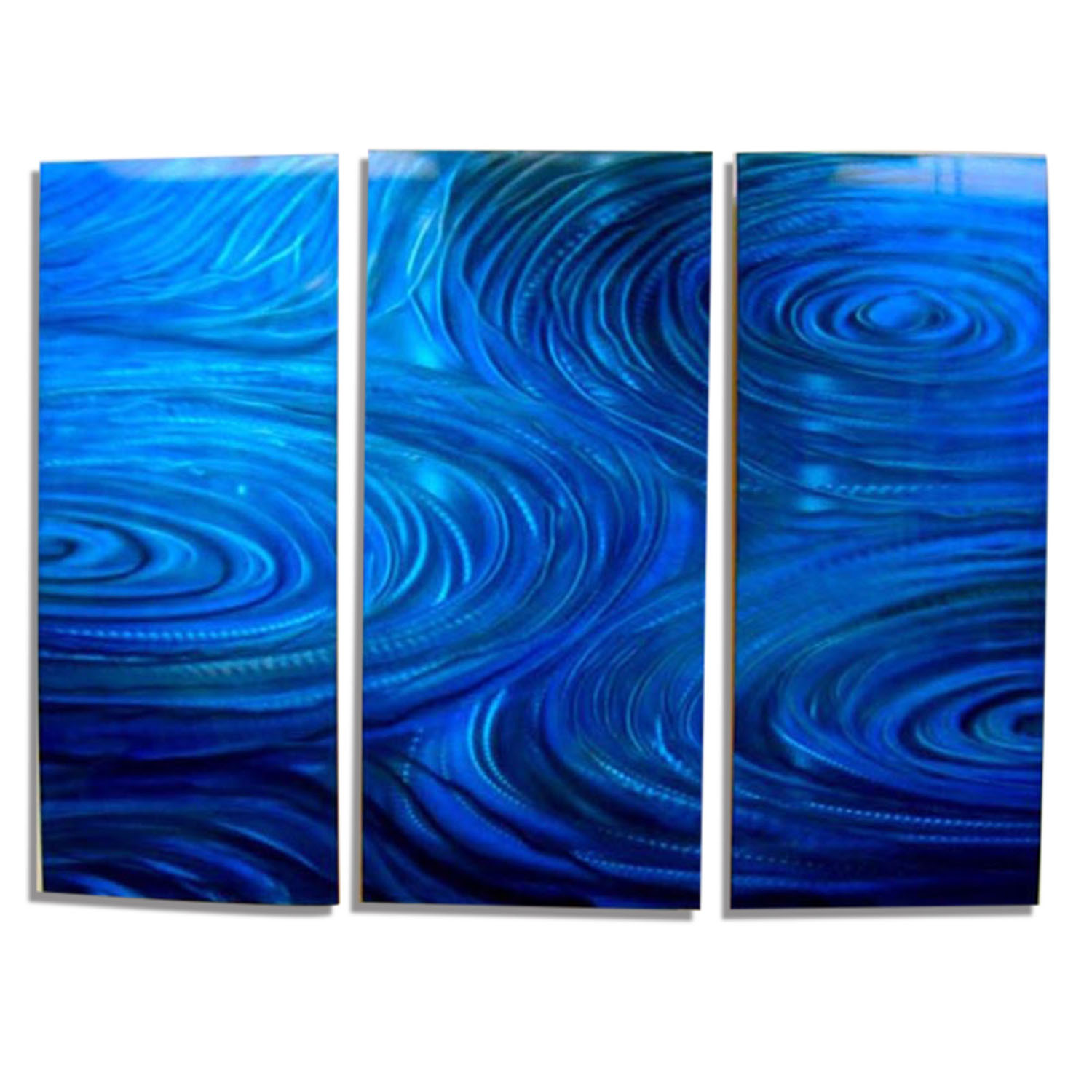 1500x1500 Cobalt Ripple 3 - Cobalt Blue Painting