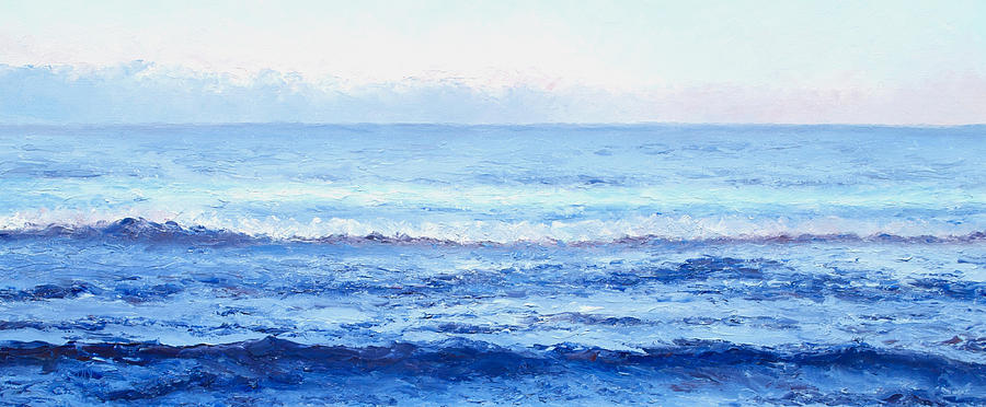 900x372 Ocean Art - Cobalt Blue Painting