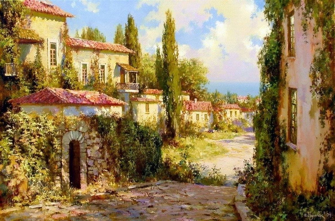 Cobblestone Painting at Explore collection of