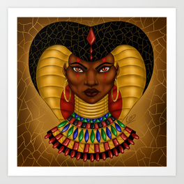 264x264 King Cobra Art Prints Society6 - Cobra Painting