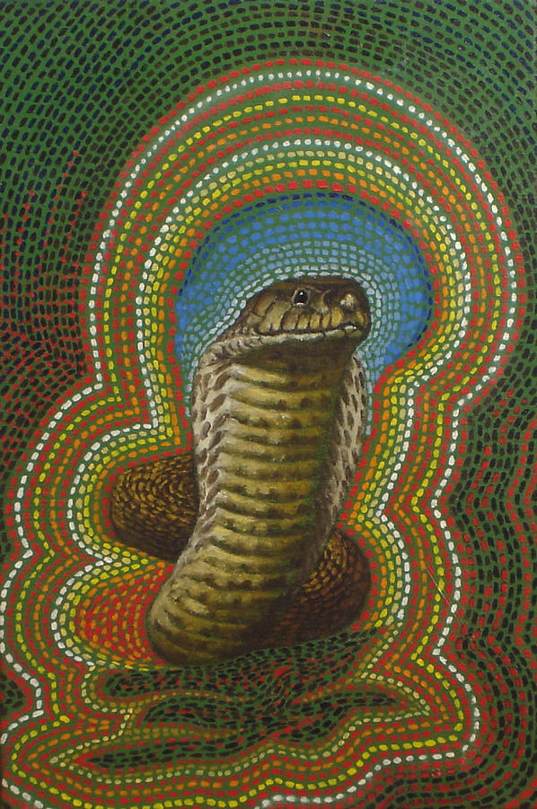 598x900 King Cobra Painting By Genio Ggxpress - Cobra Painting