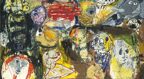 496x273 The Cobra Avant Garde Movement In Art - Cobra Painting