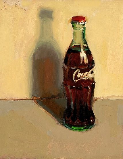 428x550 Modern Classics - Coca Cola Bottle Painting