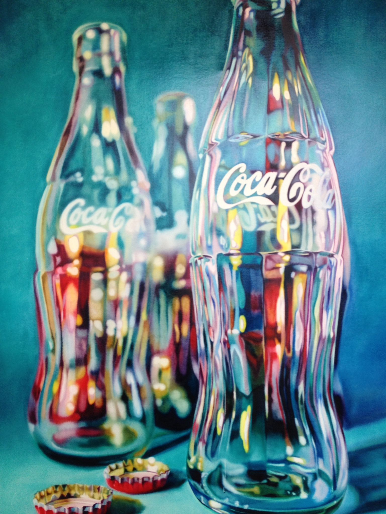 1536x2048 Pin By Michelle Crist On Coca Cola Cola, Coca Cola - Coca Cola Bottle Painting
